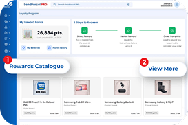 Review the Rewards Catalogue